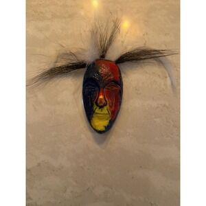 Vintage Kosta Boda Glass Wall Mask by Kjell Engman 1980s